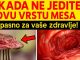 Ne jedite ovo meso: Najštetnije i najzdravije vrste mesa!