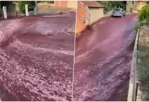 CRVENA REKA TEKLA ULICAMA: Pogledajte šta se krije iza poplave koju svet do sada nije video