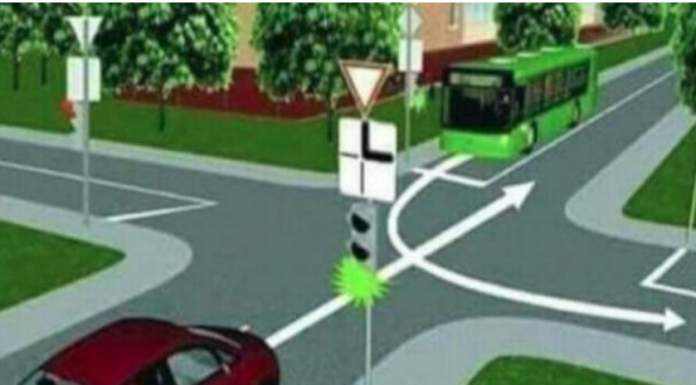 ZNATE LI KO IMA PRVENSTVO PROLAZA NA OVOJ RASKRSNICI? Čak 90 odsto VOZAČA daje POGREŠAN ODGOVOR! (FOTO)