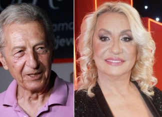 Slika Vesne Zmijanac i Miroslava Ilića iz mladosti kada su pili i ludovali: Veče na groblju i ikona Svetog Đorđa sve su promenili (FOTO)