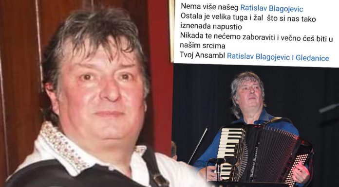 BILA JE ČAST SLUŠATI TVOJE SAVRŠENE NOTE PRE RASTANKA Prijatelji se opraštaju od MUZIČARA koji je brutalno UBIJEN u KAFANSKOJ TUČI