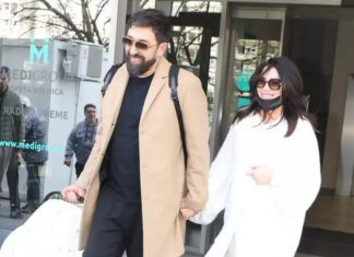 Tek je napunio mesec dana, a već je očigledno na koga liči Minin i Ognjenov naslednik: Fotografije ne lažu (foto)