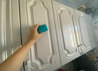 Ljepljiva masnoća i nečistoće trenutno nestaju – Kuhinjski ormarići ponovo blistaju: nanesem i obrišem – to je to!