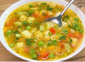 Ovu supu od povrća pravim svaki dan i gubim kilograme! RECEPT