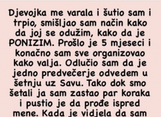 Djevojka me varala i šutio sam i trpio, smišljao sam način kako da joj se odužim, i onda mi je sinulo..