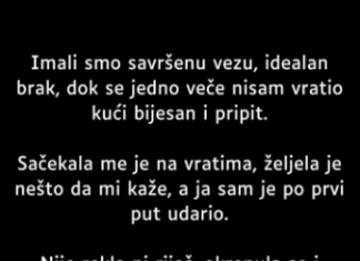 “Imali smo savršenu vezu, idealan brak…”
