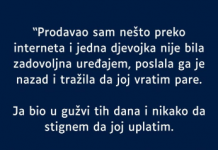 “Pr0davao Sam Nešto Preko Interneta…”