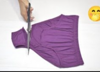 Ne bacajte svoje stare gaćice: Samo odrežite OVAJ dio i vidite šta možete napraviti od njih!