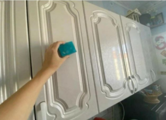 Ljepljiva masnoća i nečistoće trenutno nestaju – Kuhinjski ormarići ponovo blistaju: nanesem i obrišem – to je to!