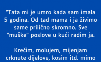 U dobi od pet godina tragično sam izgubila oca…