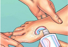 STAVILA JE PASTU ZA ZUBE NA STOPALA: Kada vidite razlog i vi ćete odmah URADITI ISTO!