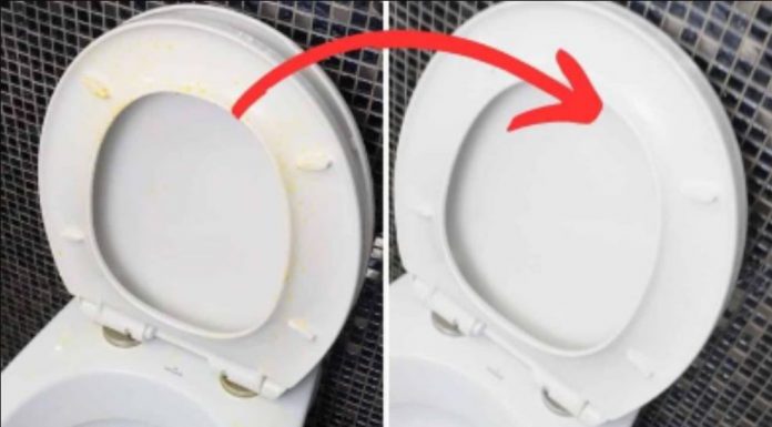 Savršen TRIK moje svekrve za uklanjanje ŽUTE mrlje sa WC daske: Kao nov je!