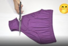 Ne bacajte svoje stare gaćice: Samo odrežite OVAJ dio i vidite šta možete napraviti od njih!