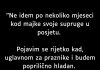 “Ne idem po nekoliko mjeseci kod majke svoje supruge u posjetu”