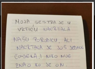 Moja sestra je nacrtala našu porodicu u vrtiću, ali je nacrtala i osobu koju nije poznavala: Kada je tetka pitala ko je on, sestra je rekla…