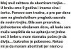 “Moj muž zahtijeva da abortiram trojke, a u braku sam 9 godina”