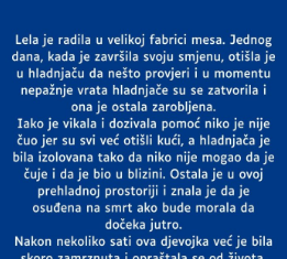PRIČA: Lela koja je radila u fabrici mesa