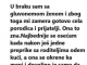 U braku sam sa gluvonemom ženom i zbog toga mi zamera gotovo cela porodica i prijatelji. Ona to zna