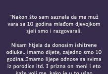 Nakon što sam saznala da me muž vara…
