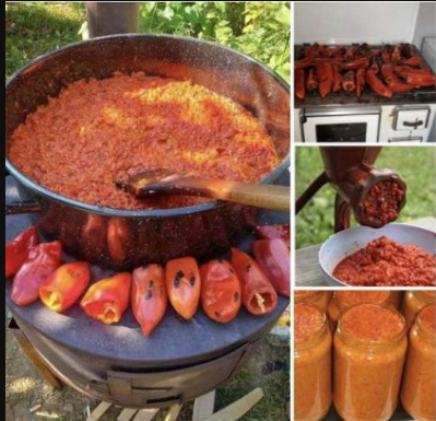 AJVAR! KLASIČAN RECEPT IZ MAKEDONIJE! JA STVARNO NE MOGU JESTI BOLJE!