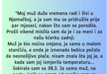 “Moj muž duže vremena radi i živi u Njemačkoj…”