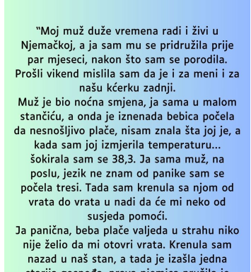 “Moj muž duže vremena radi i živi u Njemačkoj…”