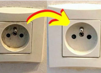 Trik za čišćenje prljave i ŽUTE električne utičnice (i da godinama izgleda kao nova)!