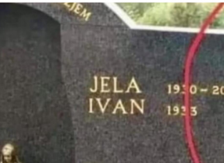 Hrvat pokojnoj ženi na spomenik stavio bizarnu stvar: Srbin jedva dočekao da mu napiše… (FOTO)