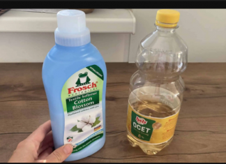 UZMITE omekšivač, obično sirće i dobro sačuvajte ovaj domaći trik: Koristim ga godinama i preporučujem svima!