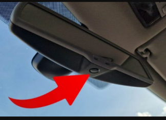 ZNATE LI ČEMU SLUŽI DUGME NA RETROVIZORU U VAŠEM AUTOMOBILU? Većina vozača ni ne zna da je tamo. Ovo je njegova funkcija!