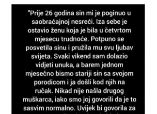 “Prije 26 godina sin mi je poginuo u saobraćajnoj nesreći”