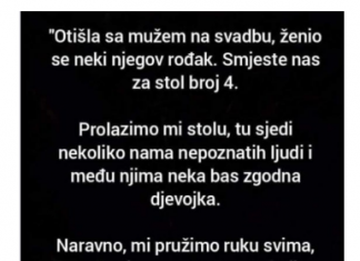 “Otišla sam sa mužem na svadbu a on je tu pokazao svoje lice…”