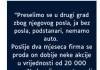 “Preselimo se u drugi grad zbog njegovog posla…”