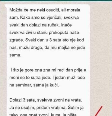 “Možda će me neki osuditi ali…”