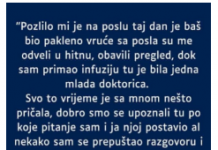 “Pozlilo mi je na poslu taj dan”