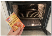 Uzet ću SAMO 1 paket, kao nov je: Godinama dokazan način čišćenja cijele pećnice!