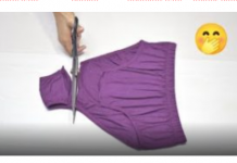 Ne bacajte svoje stare gaćice: Samo odrežite OVAJ dio i vidite šta možete napraviti od njih!