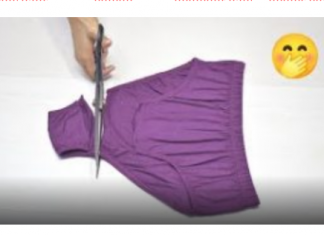 Ne bacajte svoje stare gaćice: Samo odrežite OVAJ dio i vidite šta možete napraviti od njih!