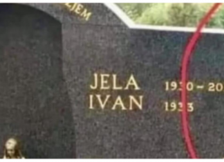Hrvat pokojnoj ženi na spomenik stavio bizarnu stvar: Srbin jedva dočekao da mu napiše… (FOTO)