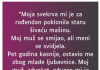 “Moja svekrva mi je za rođendan poklonila staru šivaću mašinu…”