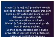 “Nakon što je moj muž preminuo…”
