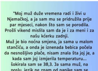 “Moj muž duže vremena radi i živi u Njemačkoj…”