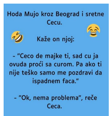 VIC: Mujo sretne Cecu