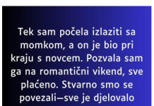 “Tek sam počela izlaziti sa momkom…”