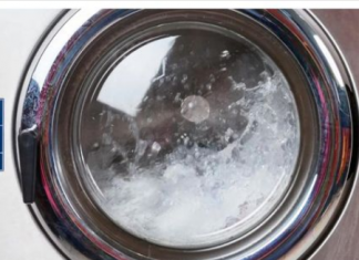 Ulijem 3 čaše u veš mašinu i stavim pranje na 90 stupnjeva: Nakon 2 sata veš mašina je KAO NOVA!