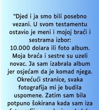 “Djed i ja smo bili posebno vezani….”