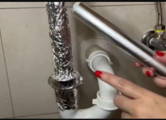 Vodoinstalateri vam neće reći za ovo: Umotajte odvod u aluminijsku foliju i dobro zapamtite ovaj TRIK!