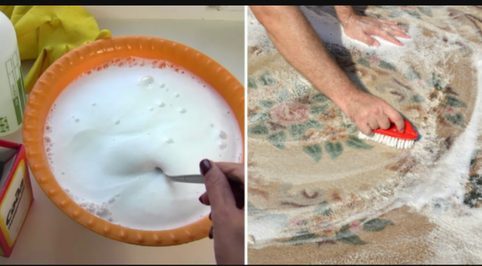 Odličan kućni trik za čišćenje TEPIHA: Samo ga jednom protrljajte i prljavština, mirisi i stare mrlje će nestati!