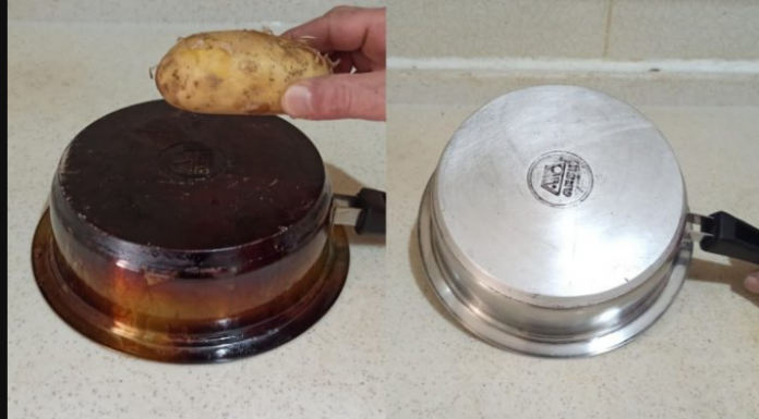 Jednostavan trik KROMPIR koji čini stare lonce kao nove: Nećete vjerovati kako brzo radi!