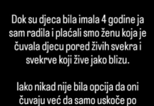Svekrva uskoro ima operaciju, a ja ne želim da..